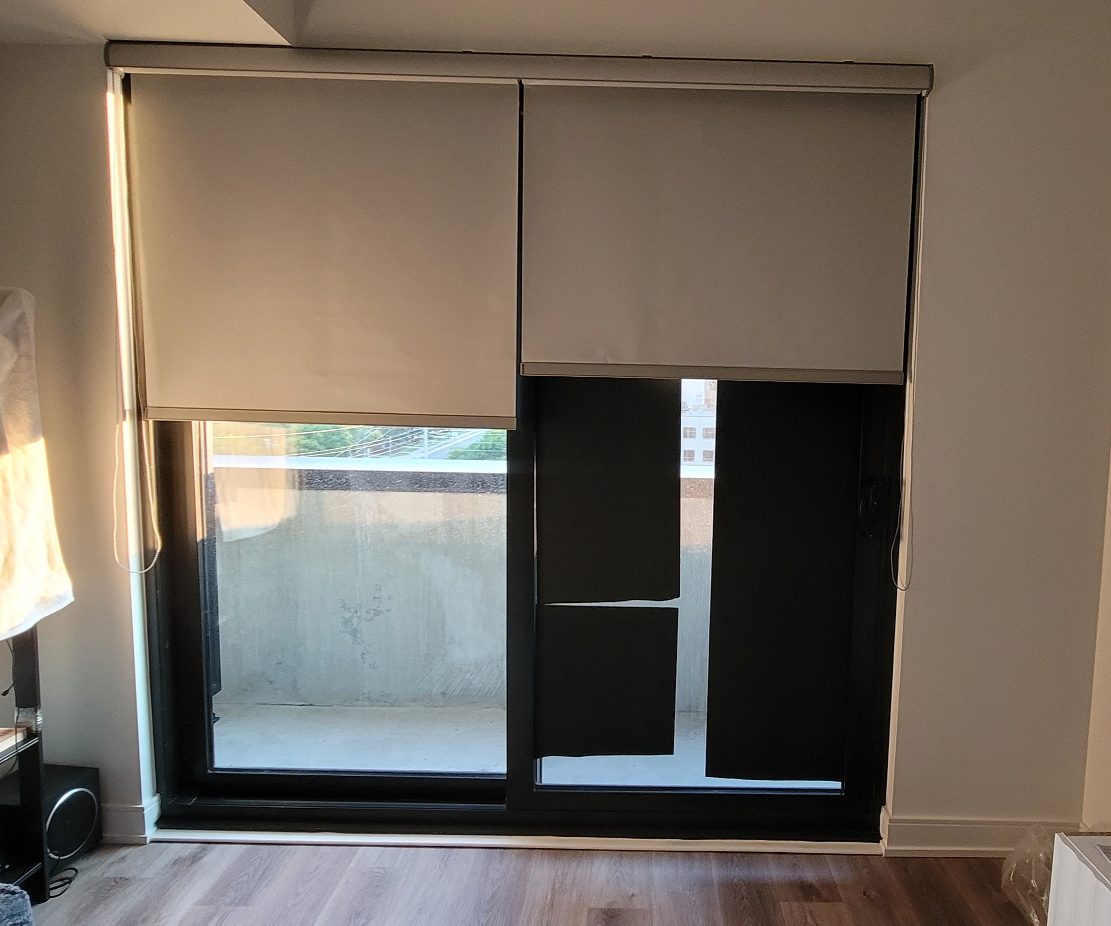 Patio Door Roller Shades